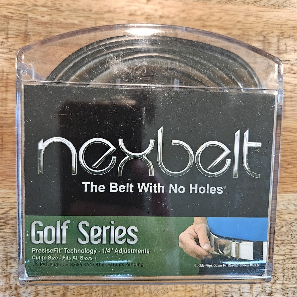 Nexbelt Golf Series Ratchet Belt STRAP ONLY - No Buckle - Cut to Fit 36"